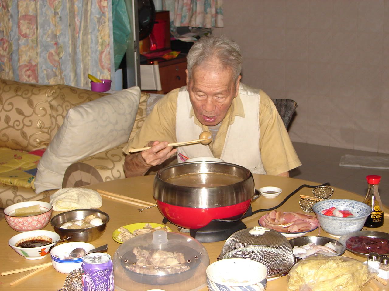Grandfather 2008 CNY Dinner