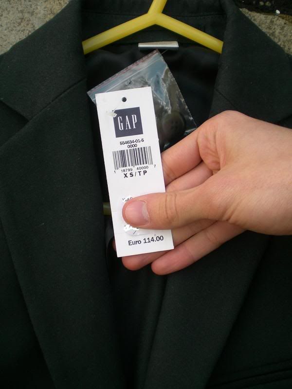 gap moleskin blazer