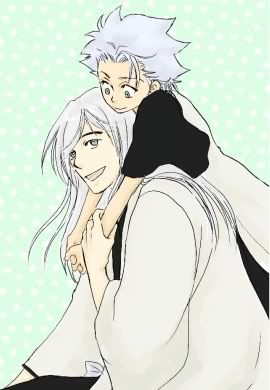 ukitake and toshiro