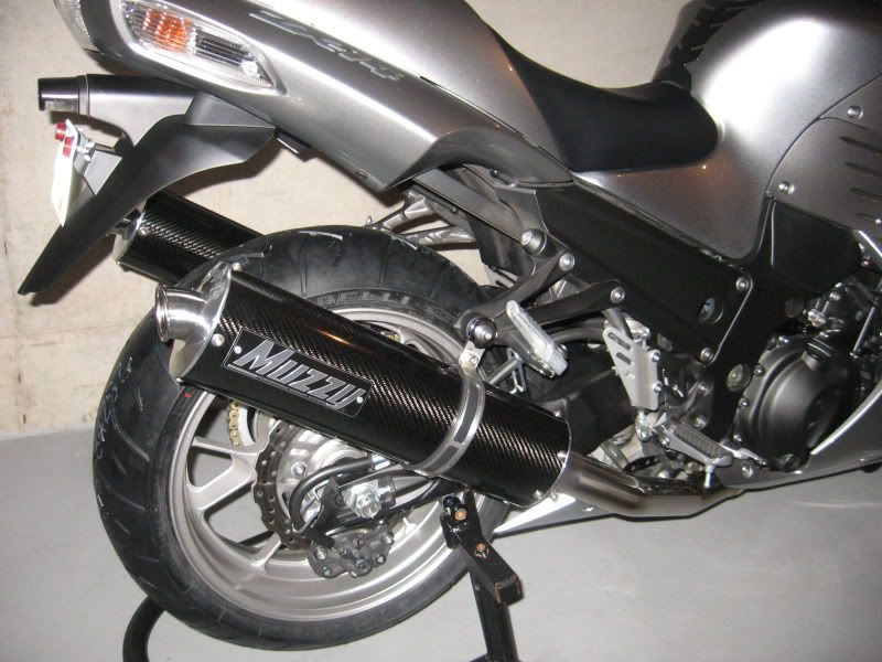 muzzy exhaust zx14