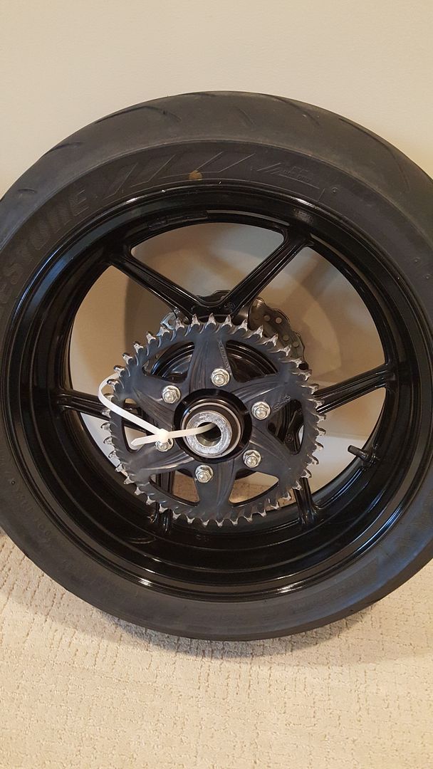 新品本物 wheels ZX10r of set Complete FS: for OSR ZX14, a タイヤ・ホイール