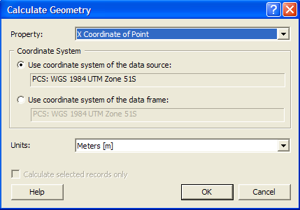 calcute geometry form