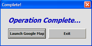 launch arcmap2gmap