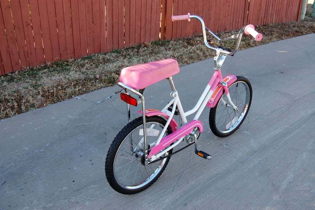 pink huffy bike