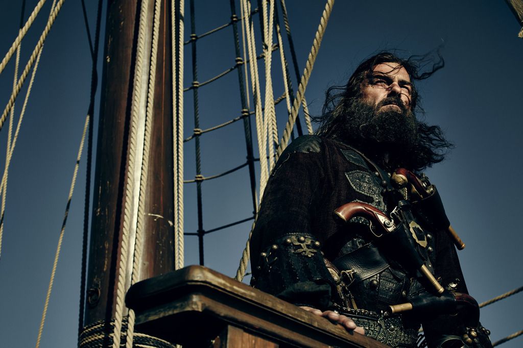 Blackbeard aka Ray Stevenson visits with the FoF