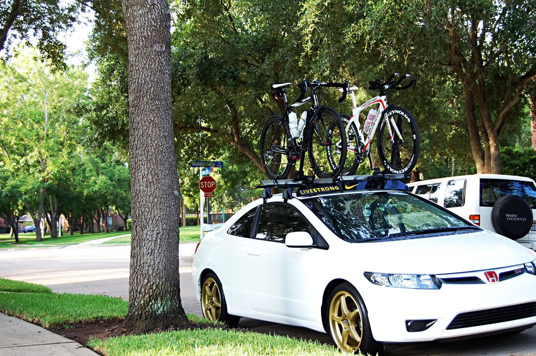 2012 honda civic bike rack