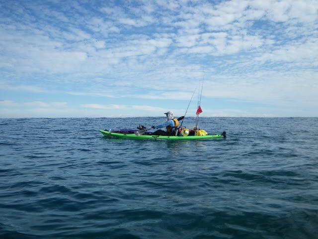 Matty on the move on his X-13!