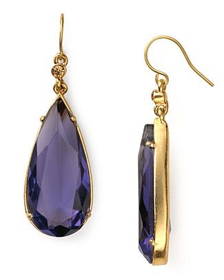 Carolee Lux Candy Couture Large Teardrop Earrings
