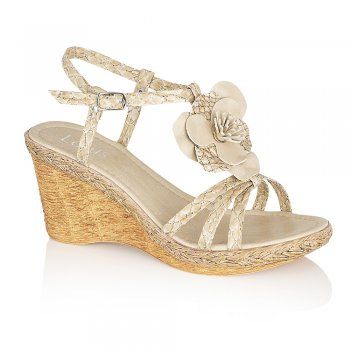 Lotus Hannah Wedge Sandals