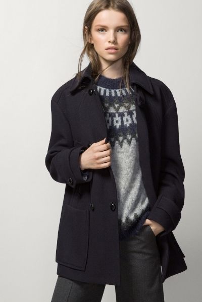 Double-Breasted Coat