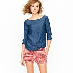 J.Crew Mini Delicious Apple Shorts