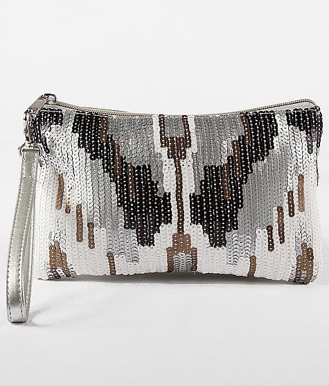 Buckle BKE Sequin Clutch