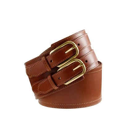 J.Crew Wide Leather Belt