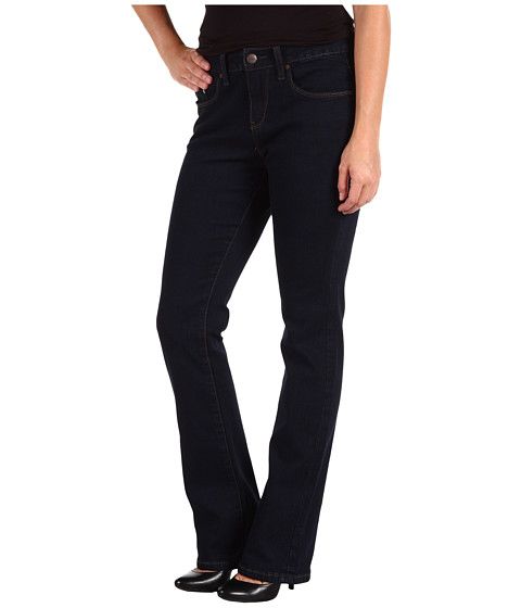Jag Jeans Petite Petite Foster Mid-Rise Narrow Boot in After Midnight