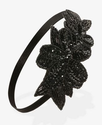 Forever 21 Sequin Floral Headwrap