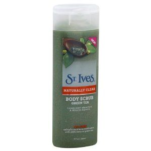 St. Ives Naturally Clear Green Tea Body Scrub