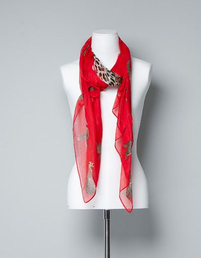 Zara Panthers Scarf