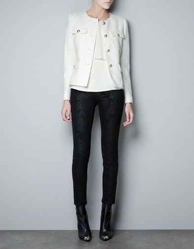 Zara Blazer with Golden Buttons