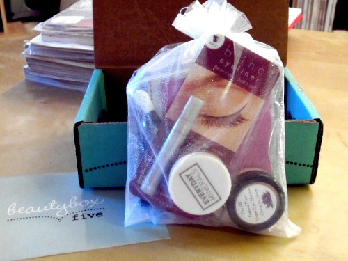 Beauty Box 5 - Product Samples Packaging