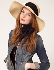 Genie By Eugenia Kim Black Band Sunhat
