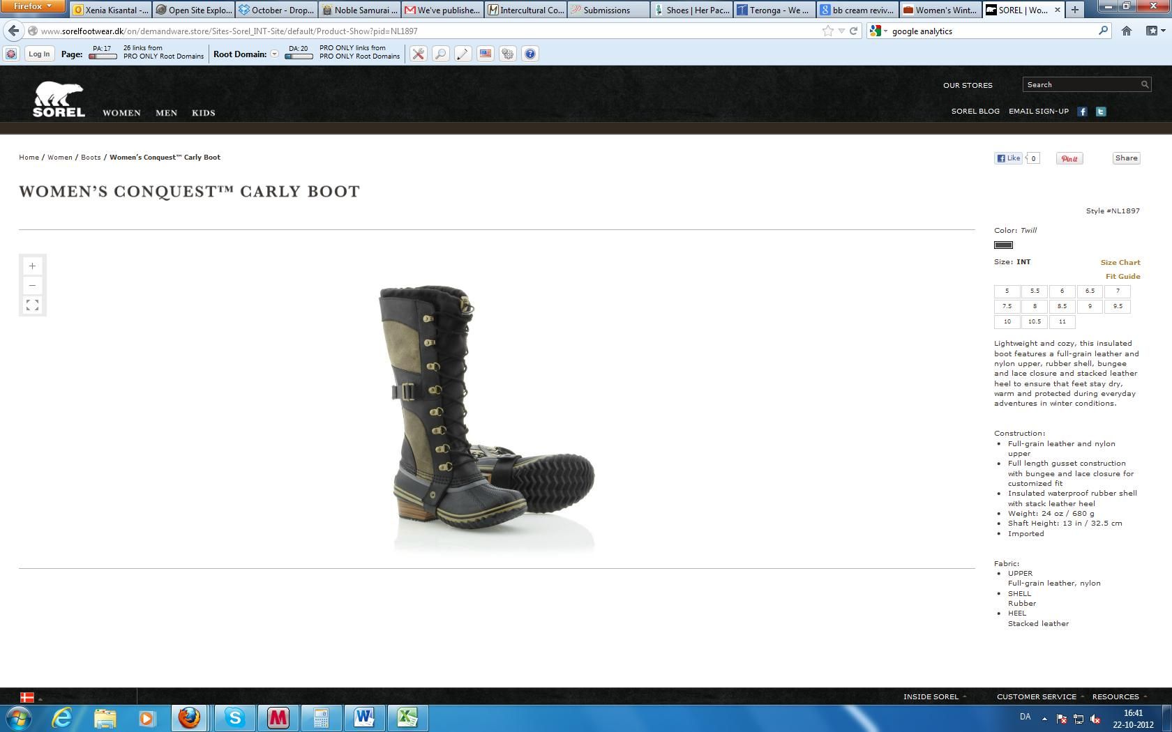 Sorel Conquest Carly Boot