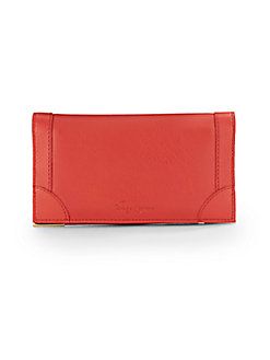 Foley + Corinna Framed Continental Leather Clutch