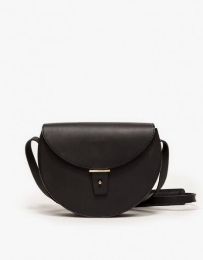 PB 0110 Half Moon Bag in Black