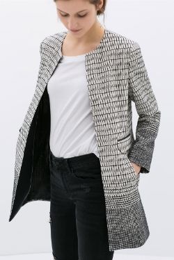 Zara Crewneck Coat