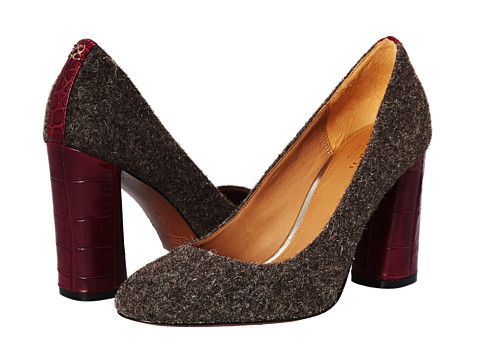 Coach Ophelia Croc Embossed Pump