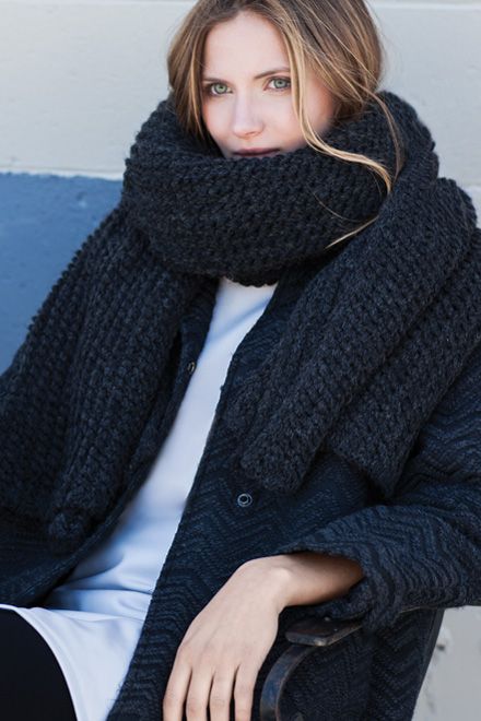 Emerson Fry Big Knit Scarf