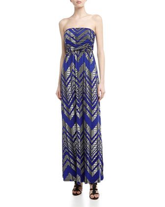 Wilster Zigzag Stripe Maxi Dress