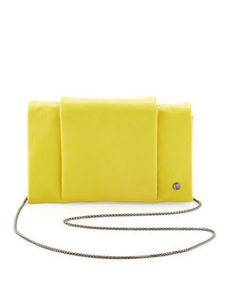Halston Heritage Leather Chain Wallet