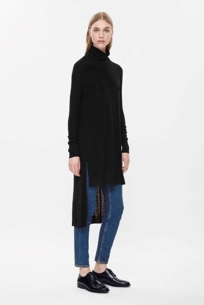 COS Long High-Neck Jumper