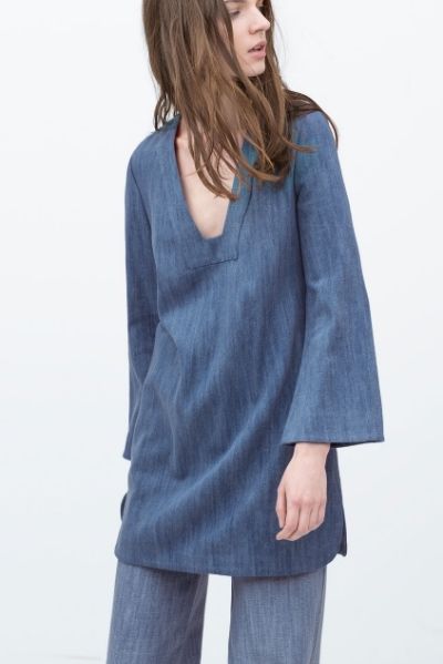 Zara Bell Sleeve Tunic