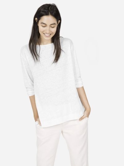 Everlane Linen Long Sleeve Tee