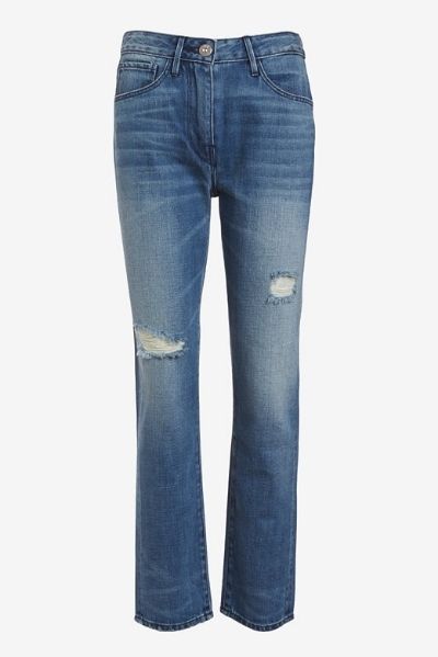 3X1 W3 Highrise Straight Leg Crop Jean