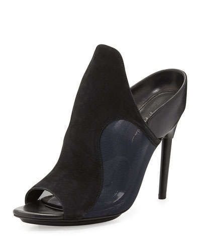 3.1 Phillip Lim Aria Suede Mule Sandal