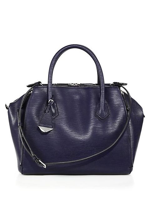 Rebecca Minkoff Perry Textured Leather Satchel