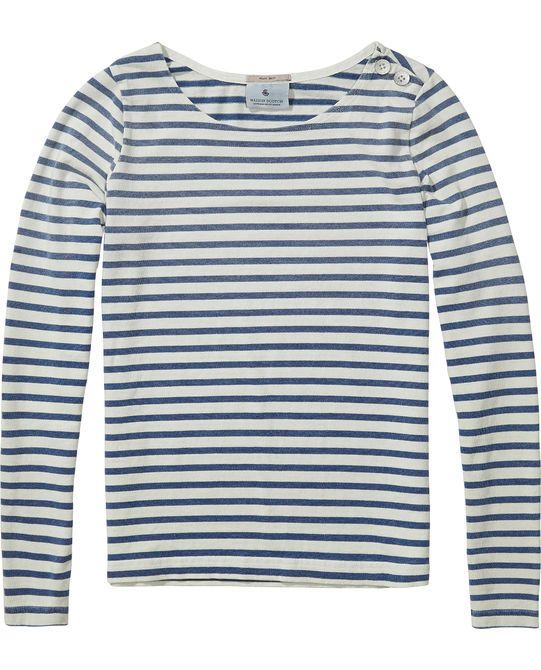 Maison Scotch Breton Stripe Sweater