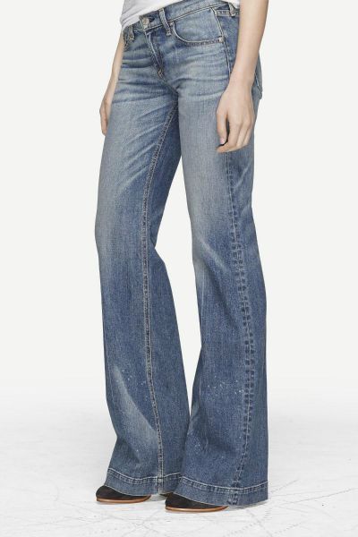 Rag and Bone Wide Leg Jeans