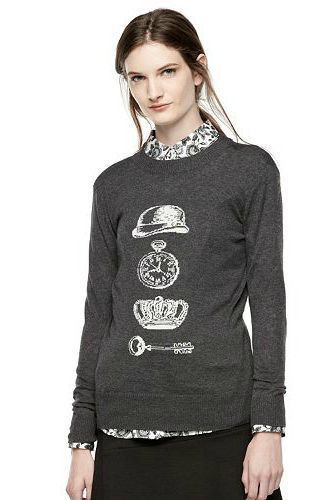 Thakoon for Kohl’s Graphic Crewneck Sweater
