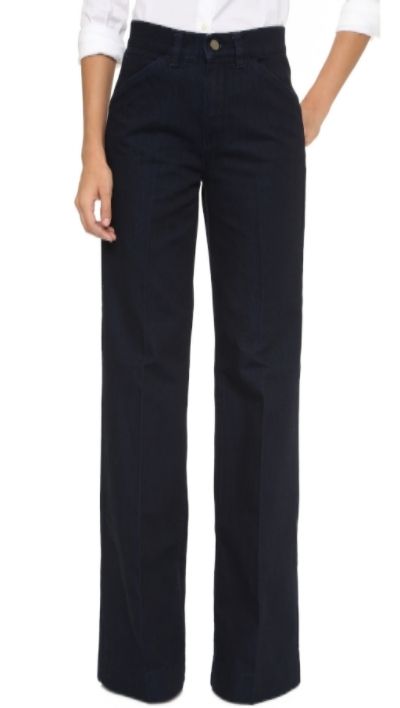 Victoria Beckham Wide Leg Jeans
