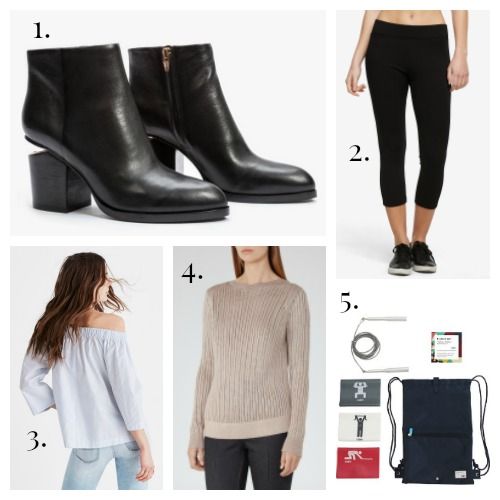 Loving This Week: Rose Gold Leather Boots + Travel Fitness