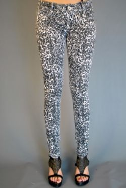 Love Sasha Grey Animal Print Jeans