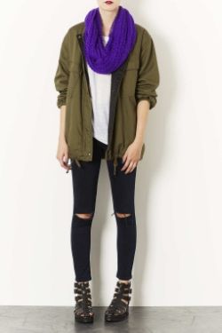 Topshop Open Cobweb Snood