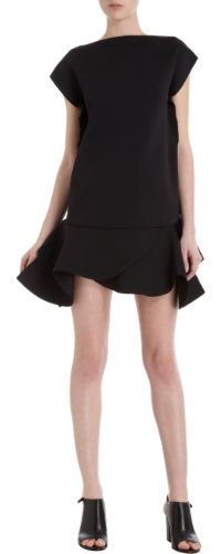 Givenchy Ruffle Hem Mini Dress