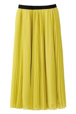 Uniqlo Chiffon Long Skirt