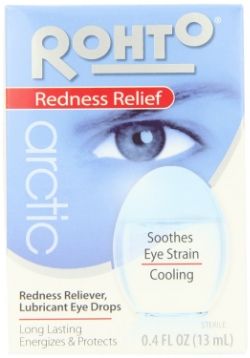 Rohto Lubricant and Redness Relieving Eye Drops