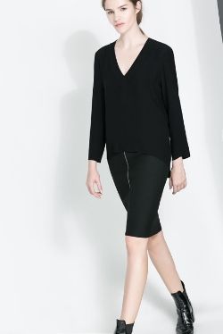 Zara V-Neck Top