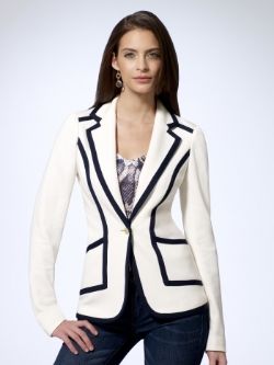 Cache Maritime Contour Blazer